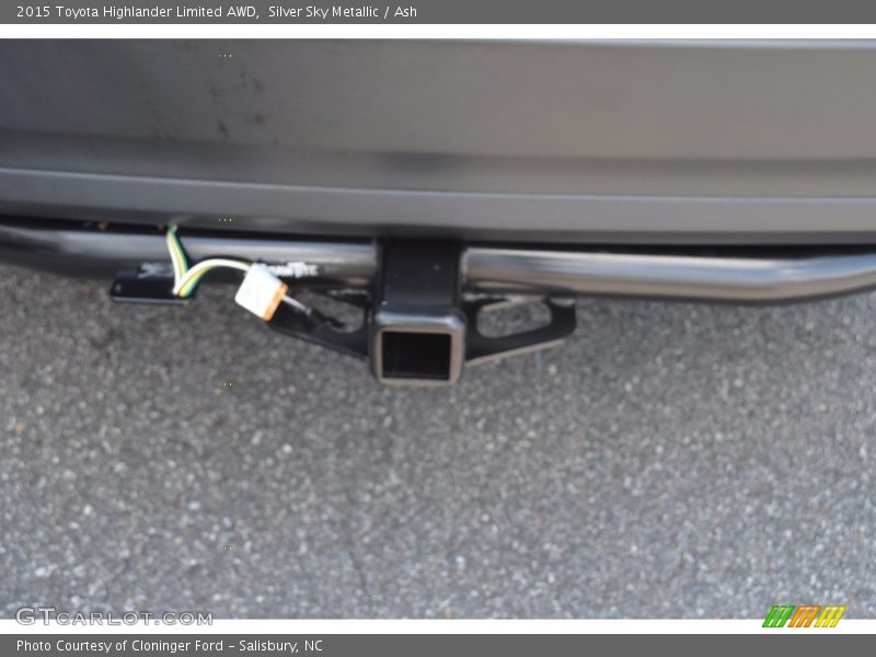 Silver Sky Metallic / Ash 2015 Toyota Highlander Limited AWD