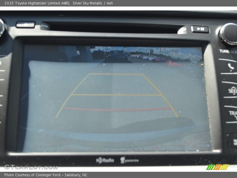 Silver Sky Metallic / Ash 2015 Toyota Highlander Limited AWD