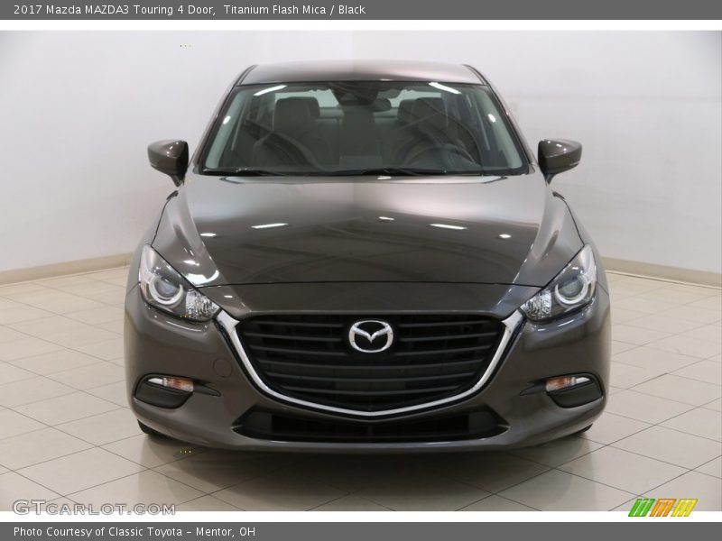 Titanium Flash Mica / Black 2017 Mazda MAZDA3 Touring 4 Door