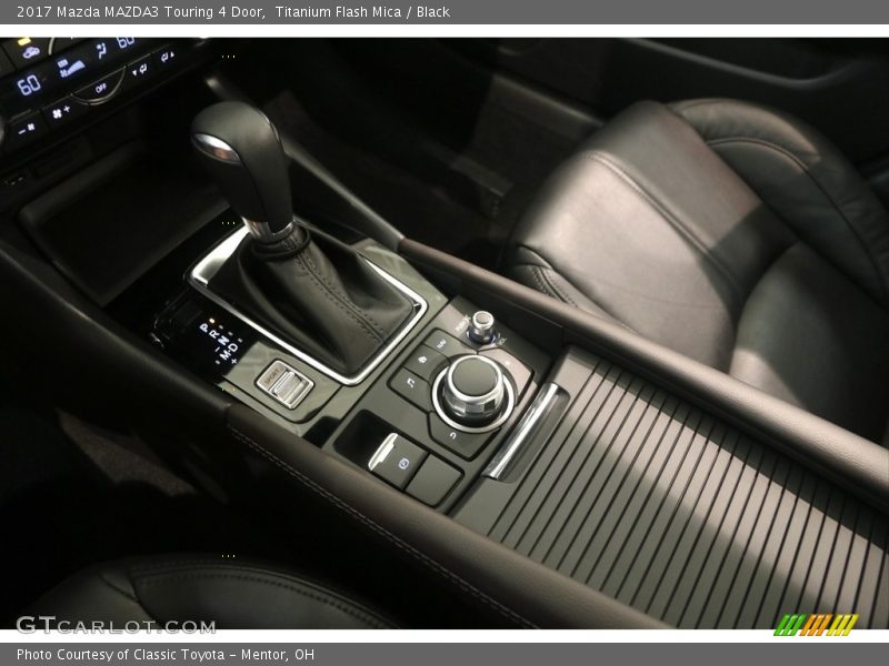 Titanium Flash Mica / Black 2017 Mazda MAZDA3 Touring 4 Door