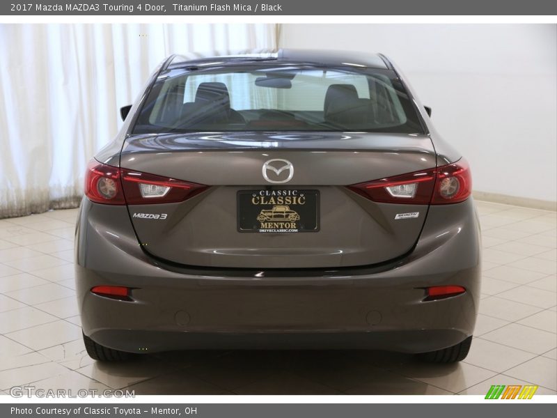 Titanium Flash Mica / Black 2017 Mazda MAZDA3 Touring 4 Door