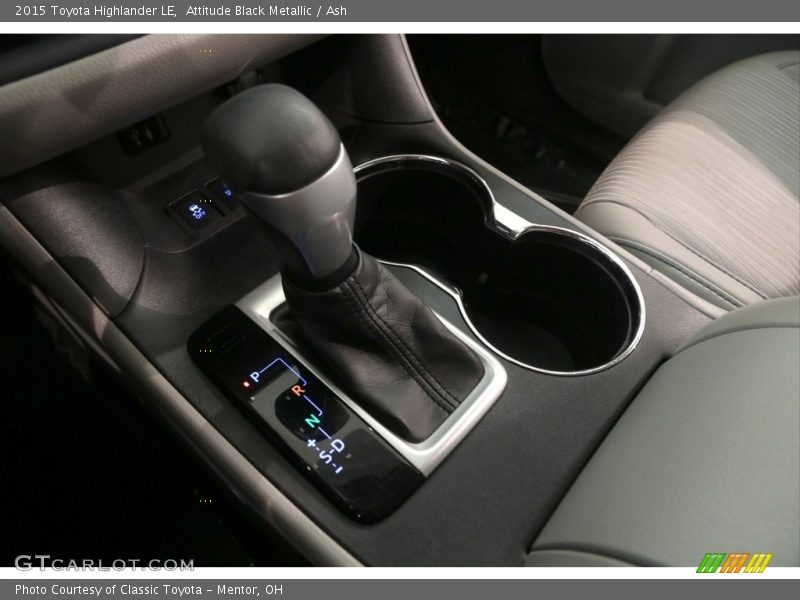 Attitude Black Metallic / Ash 2015 Toyota Highlander LE