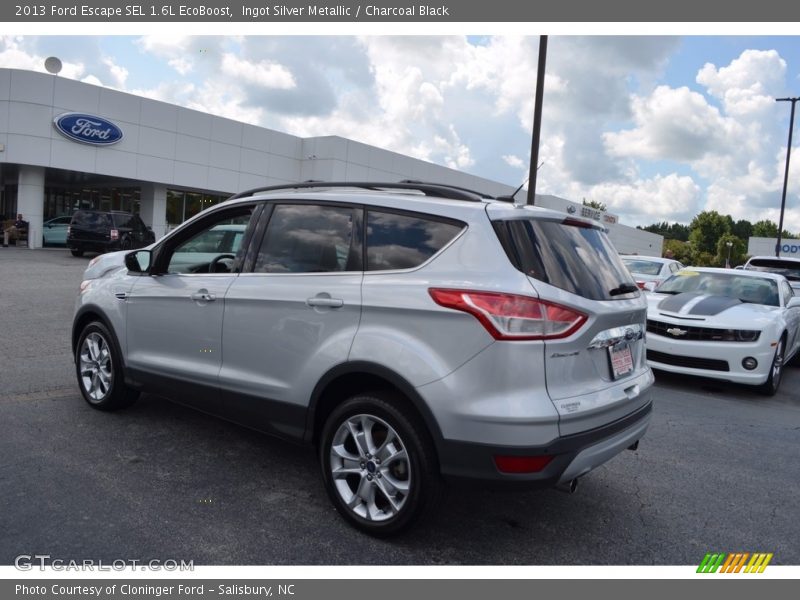 Ingot Silver Metallic / Charcoal Black 2013 Ford Escape SEL 1.6L EcoBoost