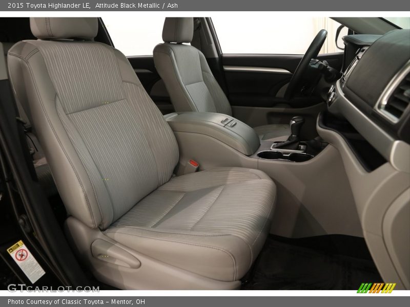 Attitude Black Metallic / Ash 2015 Toyota Highlander LE
