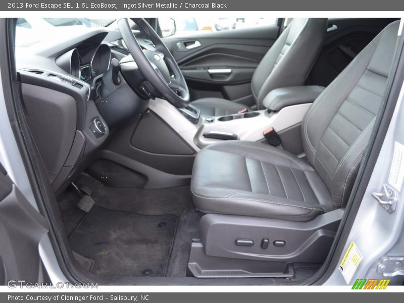 Ingot Silver Metallic / Charcoal Black 2013 Ford Escape SEL 1.6L EcoBoost