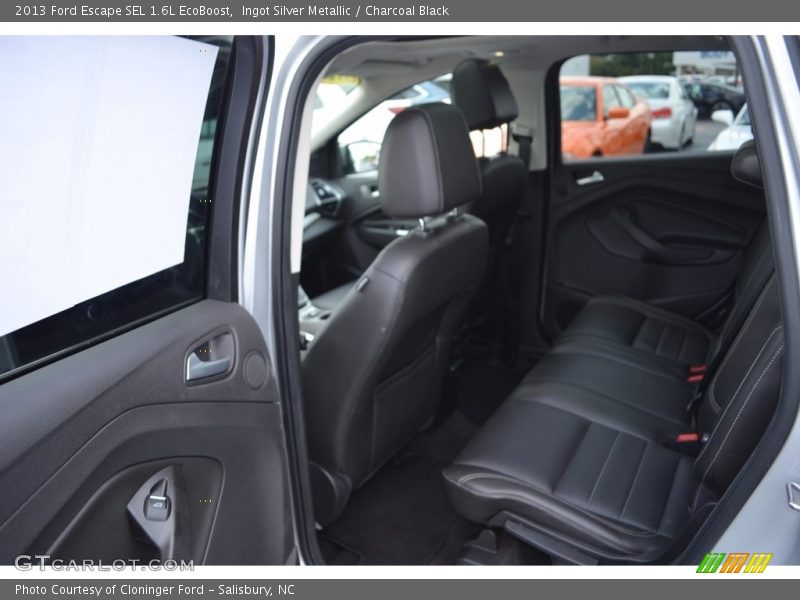 Ingot Silver Metallic / Charcoal Black 2013 Ford Escape SEL 1.6L EcoBoost