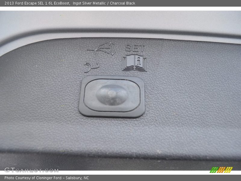 Ingot Silver Metallic / Charcoal Black 2013 Ford Escape SEL 1.6L EcoBoost
