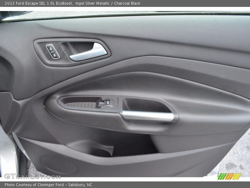 Ingot Silver Metallic / Charcoal Black 2013 Ford Escape SEL 1.6L EcoBoost