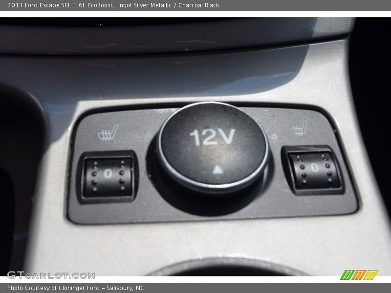 Ingot Silver Metallic / Charcoal Black 2013 Ford Escape SEL 1.6L EcoBoost