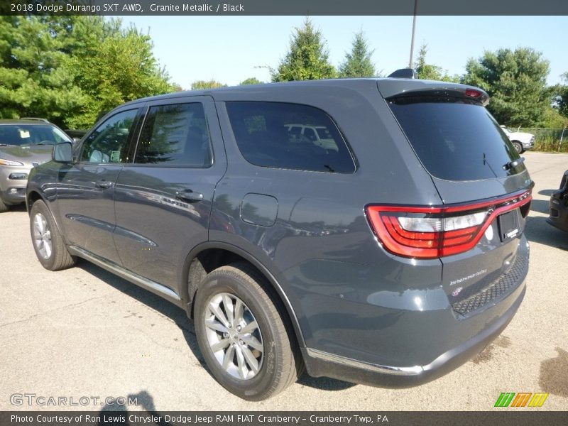 Granite Metallic / Black 2018 Dodge Durango SXT AWD