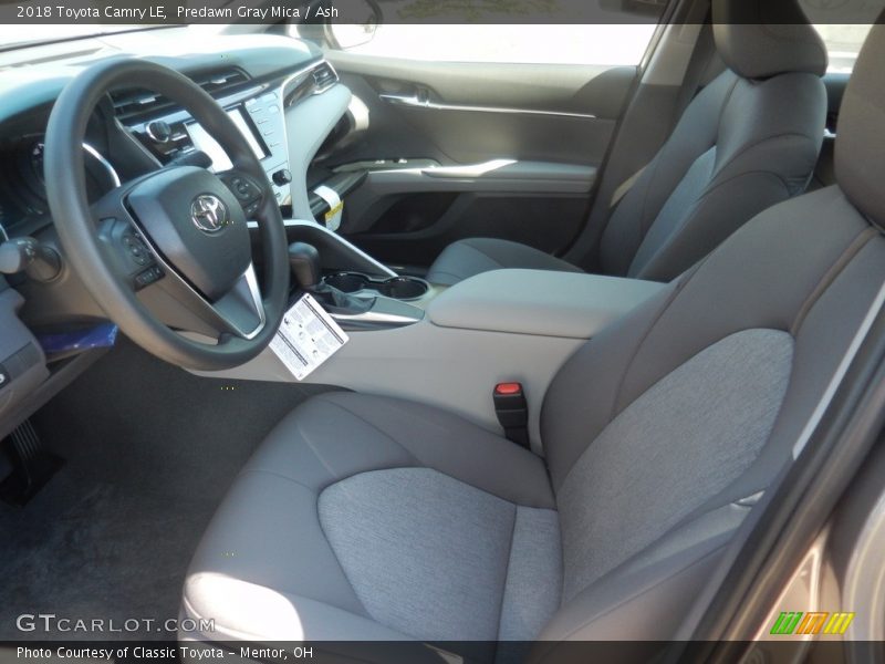 Predawn Gray Mica / Ash 2018 Toyota Camry LE
