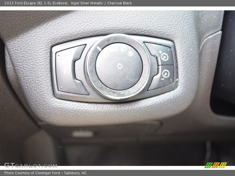 Ingot Silver Metallic / Charcoal Black 2013 Ford Escape SEL 1.6L EcoBoost