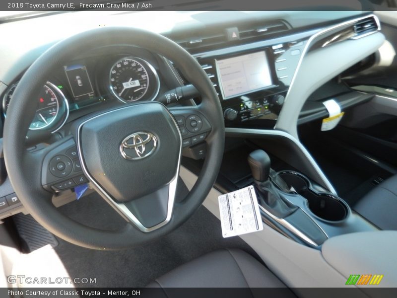 Predawn Gray Mica / Ash 2018 Toyota Camry LE