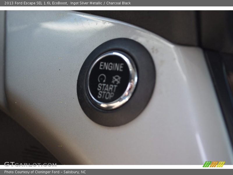 Ingot Silver Metallic / Charcoal Black 2013 Ford Escape SEL 1.6L EcoBoost