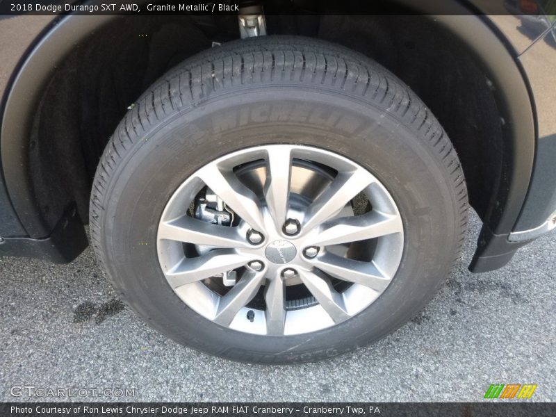 Granite Metallic / Black 2018 Dodge Durango SXT AWD