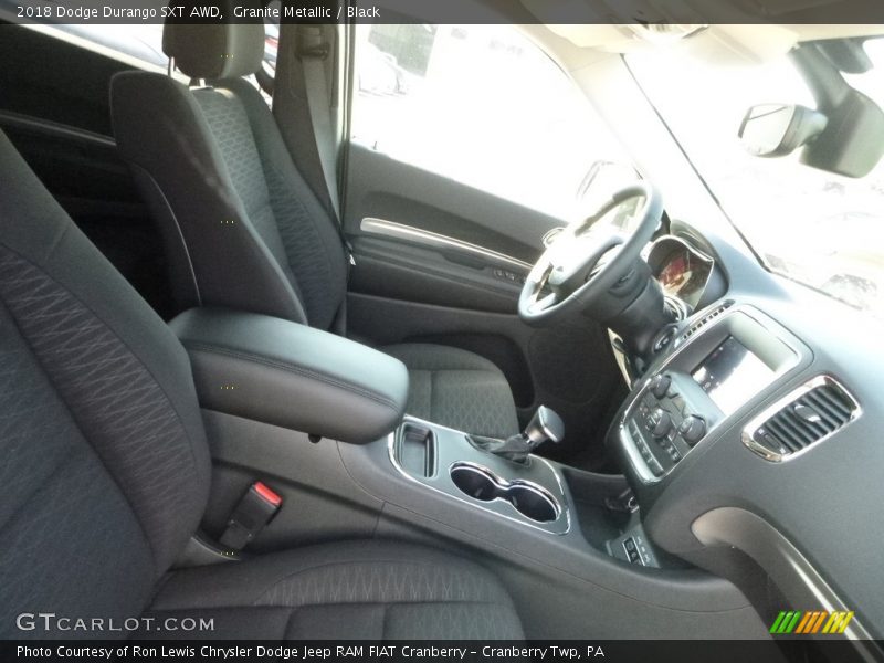 Granite Metallic / Black 2018 Dodge Durango SXT AWD