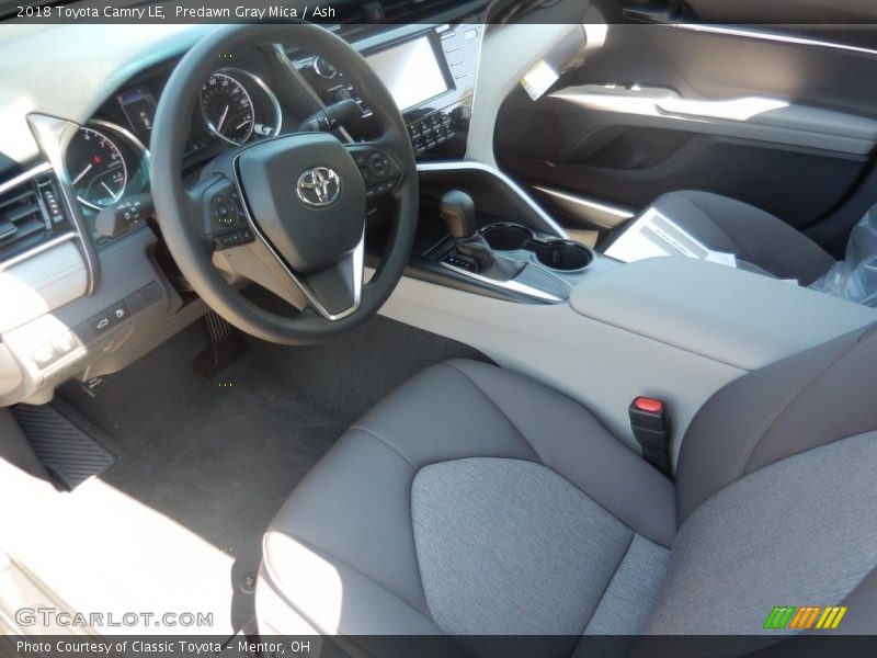 Predawn Gray Mica / Ash 2018 Toyota Camry LE