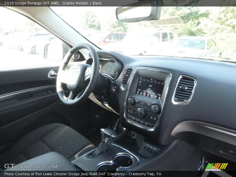 Granite Metallic / Black 2018 Dodge Durango SXT AWD