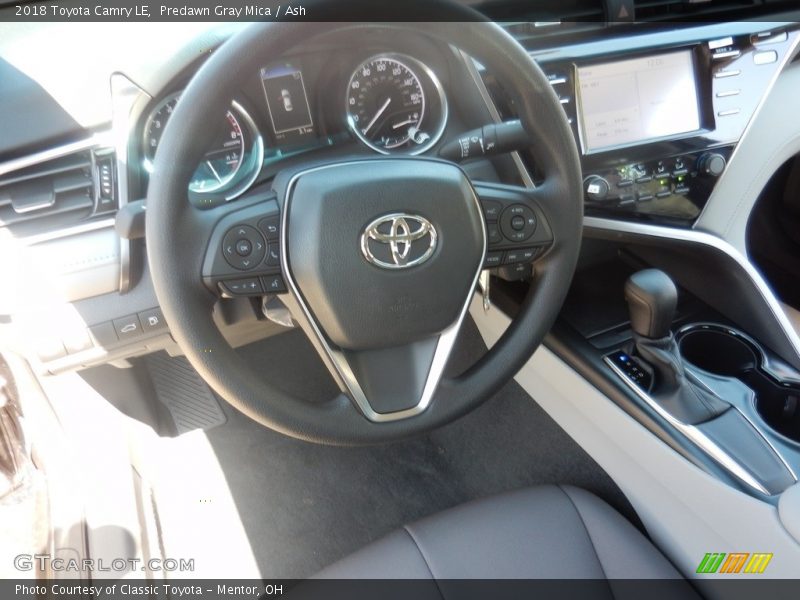 Predawn Gray Mica / Ash 2018 Toyota Camry LE