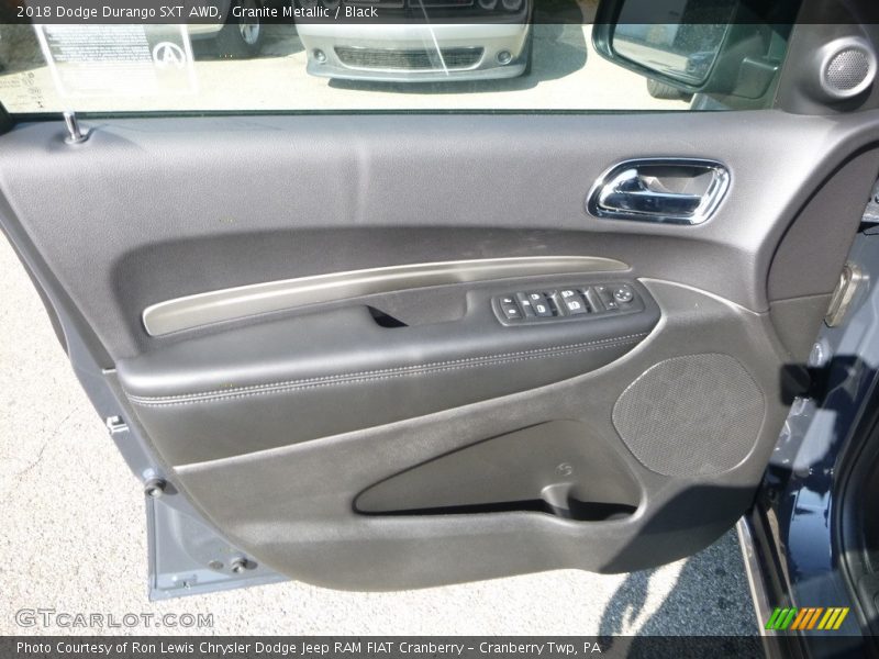 Granite Metallic / Black 2018 Dodge Durango SXT AWD