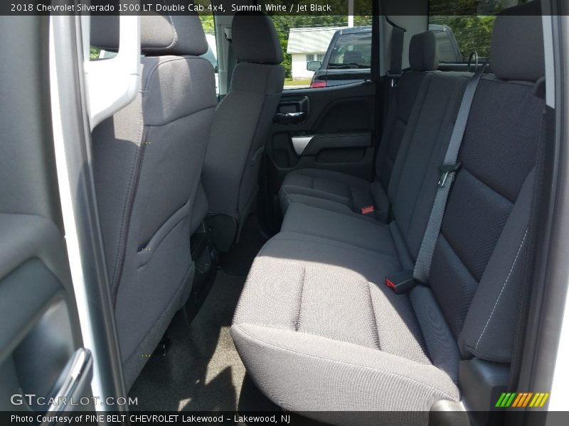 Summit White / Jet Black 2018 Chevrolet Silverado 1500 LT Double Cab 4x4