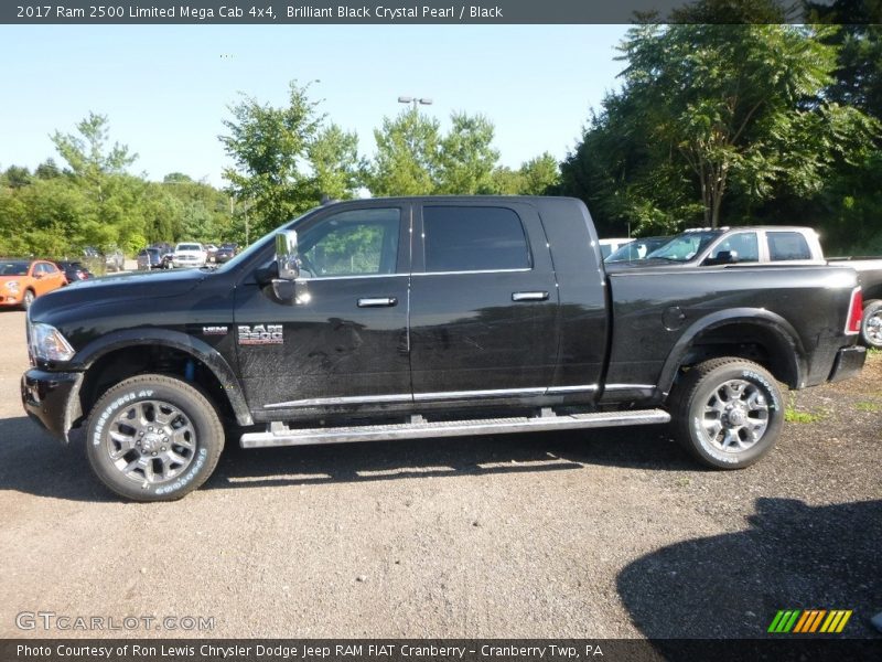  2017 2500 Limited Mega Cab 4x4 Brilliant Black Crystal Pearl
