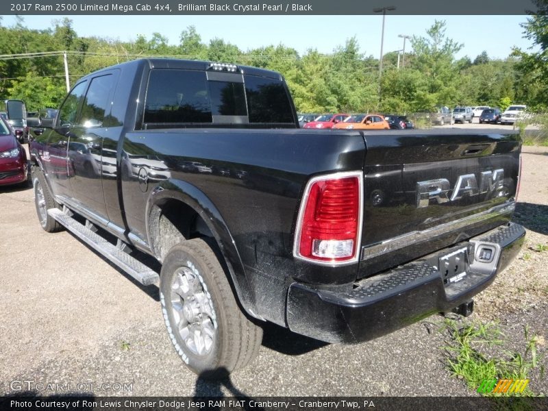 Brilliant Black Crystal Pearl / Black 2017 Ram 2500 Limited Mega Cab 4x4