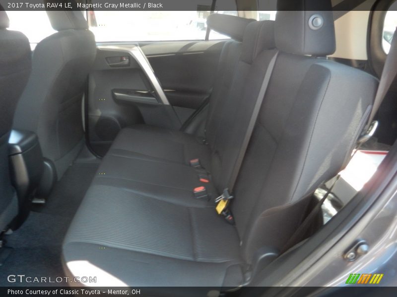 Magnetic Gray Metallic / Black 2017 Toyota RAV4 LE