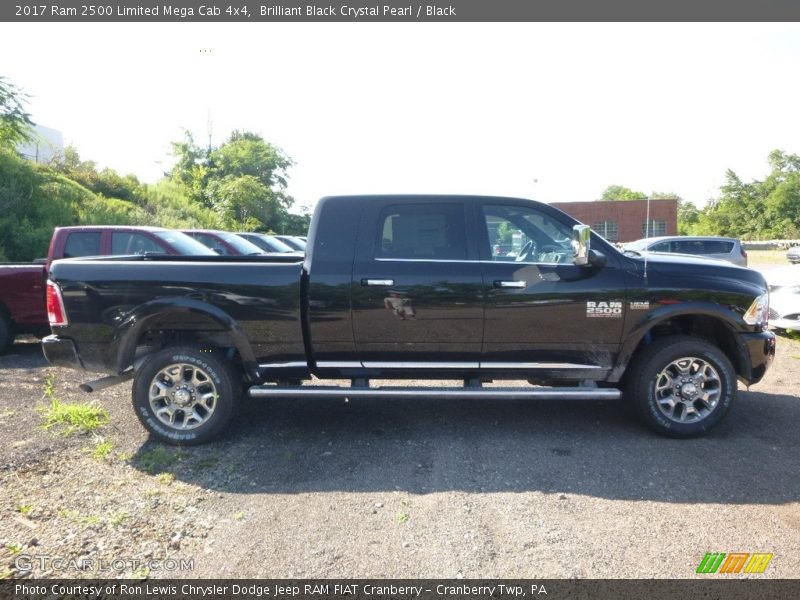 Brilliant Black Crystal Pearl / Black 2017 Ram 2500 Limited Mega Cab 4x4