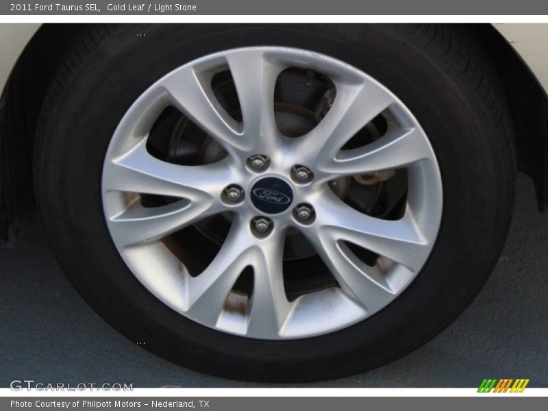 Gold Leaf / Light Stone 2011 Ford Taurus SEL