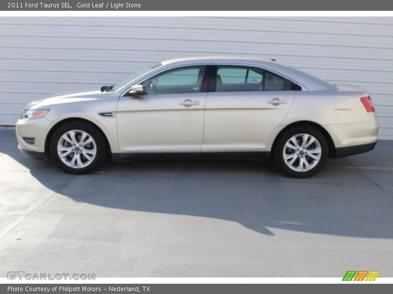 Gold Leaf / Light Stone 2011 Ford Taurus SEL