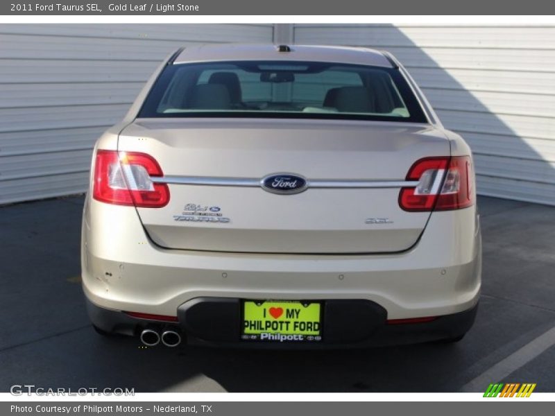 Gold Leaf / Light Stone 2011 Ford Taurus SEL
