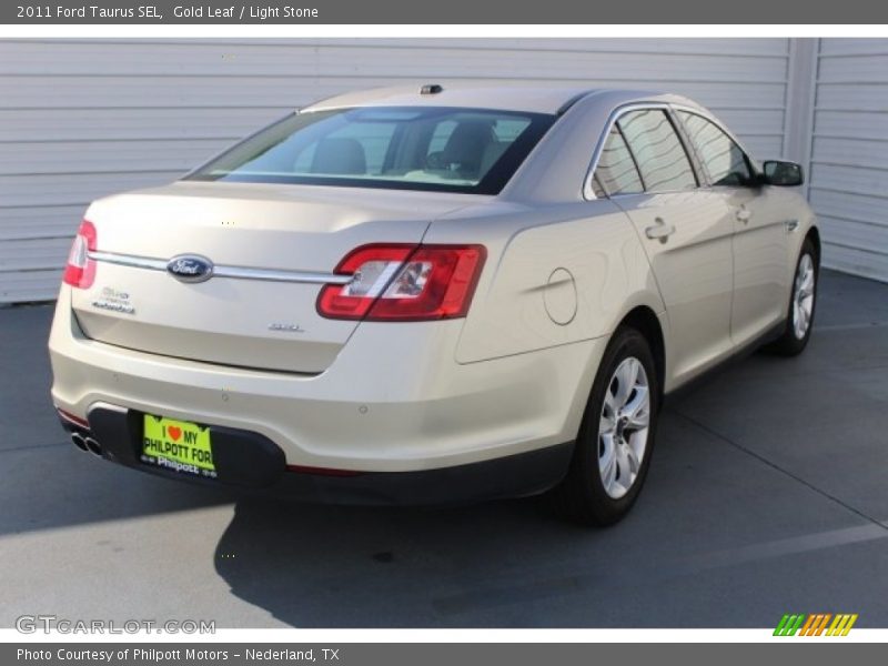 Gold Leaf / Light Stone 2011 Ford Taurus SEL