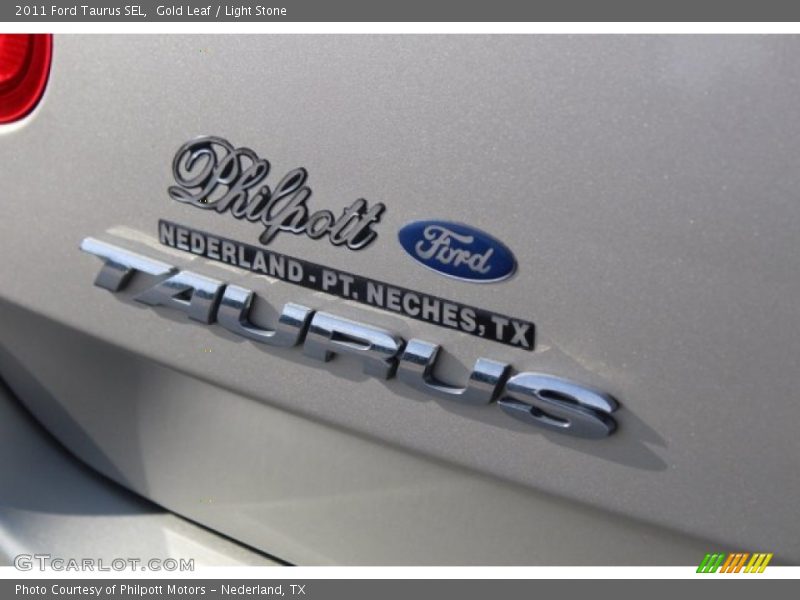 Gold Leaf / Light Stone 2011 Ford Taurus SEL