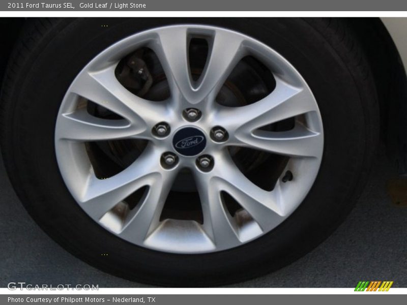 Gold Leaf / Light Stone 2011 Ford Taurus SEL