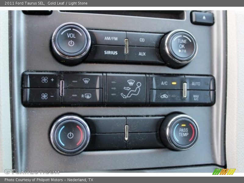 Gold Leaf / Light Stone 2011 Ford Taurus SEL