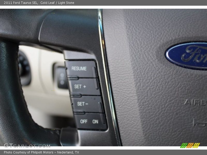 Gold Leaf / Light Stone 2011 Ford Taurus SEL