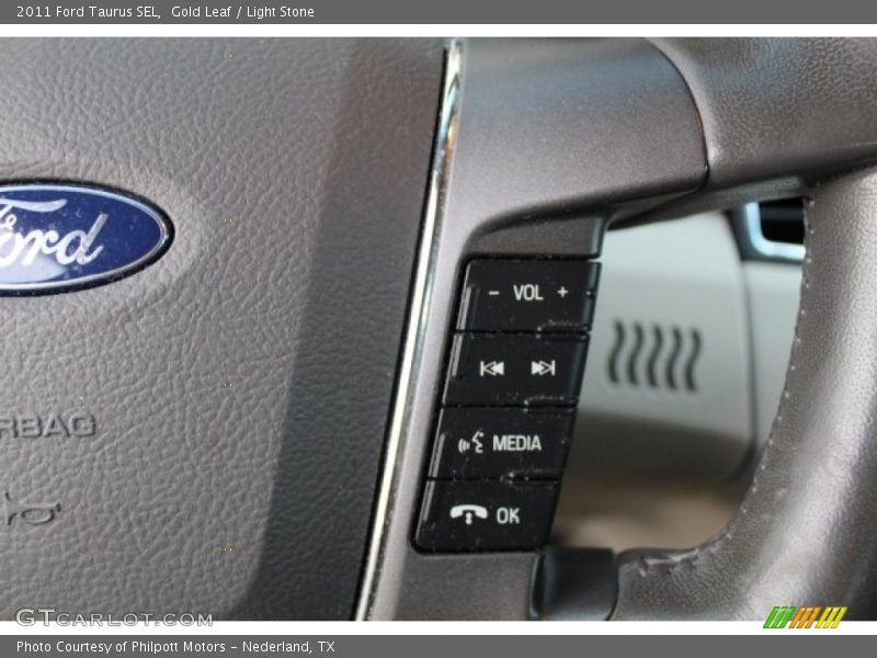 Gold Leaf / Light Stone 2011 Ford Taurus SEL
