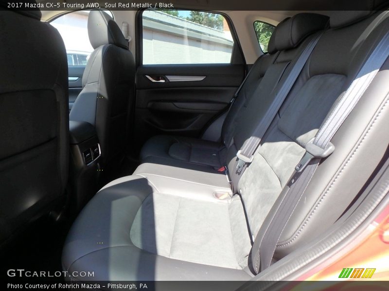 Soul Red Metallic / Black 2017 Mazda CX-5 Touring AWD