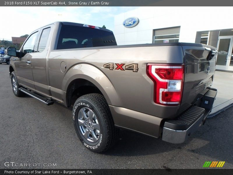 Stone Gray / Earth Gray 2018 Ford F150 XLT SuperCab 4x4