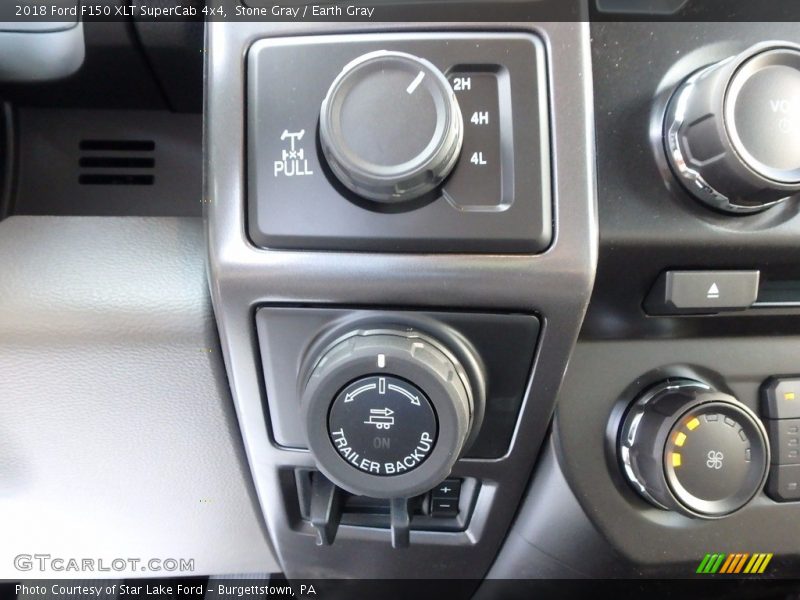 Controls of 2018 F150 XLT SuperCab 4x4