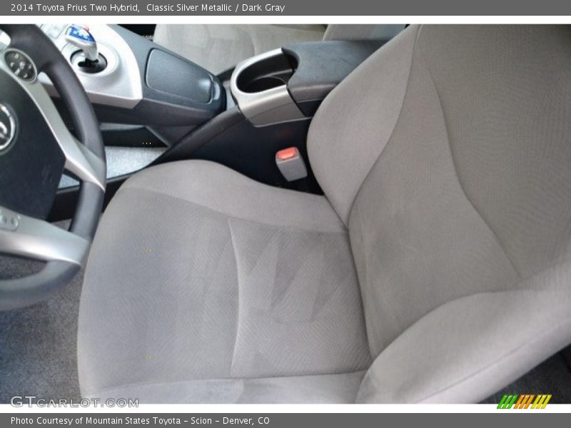 Classic Silver Metallic / Dark Gray 2014 Toyota Prius Two Hybrid
