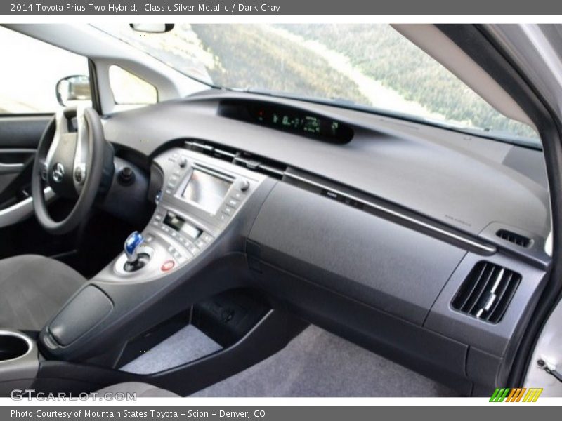 Classic Silver Metallic / Dark Gray 2014 Toyota Prius Two Hybrid
