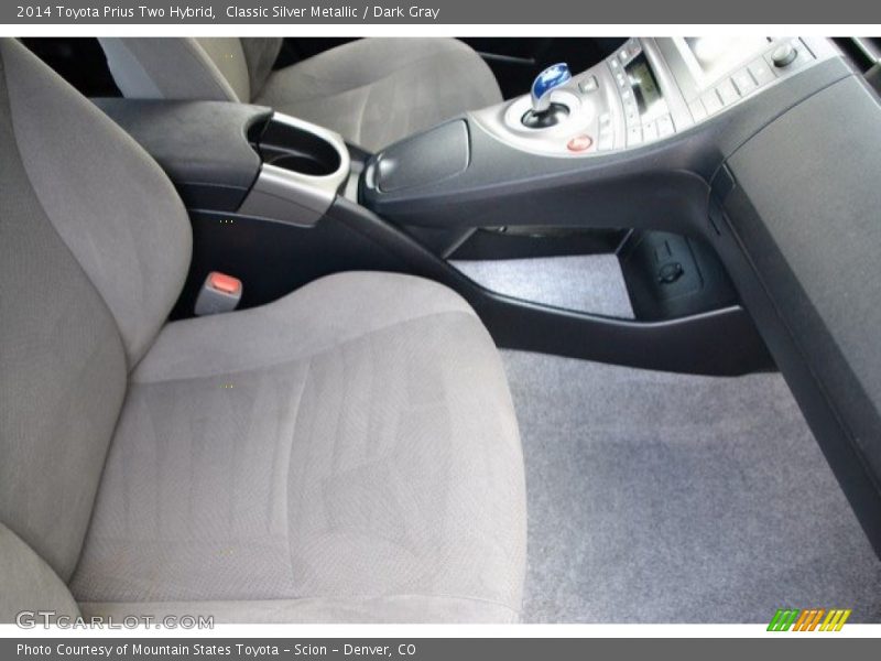 Classic Silver Metallic / Dark Gray 2014 Toyota Prius Two Hybrid