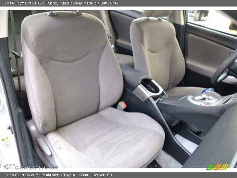 Classic Silver Metallic / Dark Gray 2014 Toyota Prius Two Hybrid
