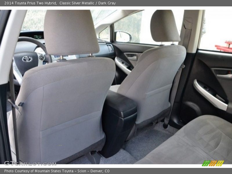 Classic Silver Metallic / Dark Gray 2014 Toyota Prius Two Hybrid