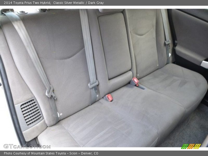 Classic Silver Metallic / Dark Gray 2014 Toyota Prius Two Hybrid