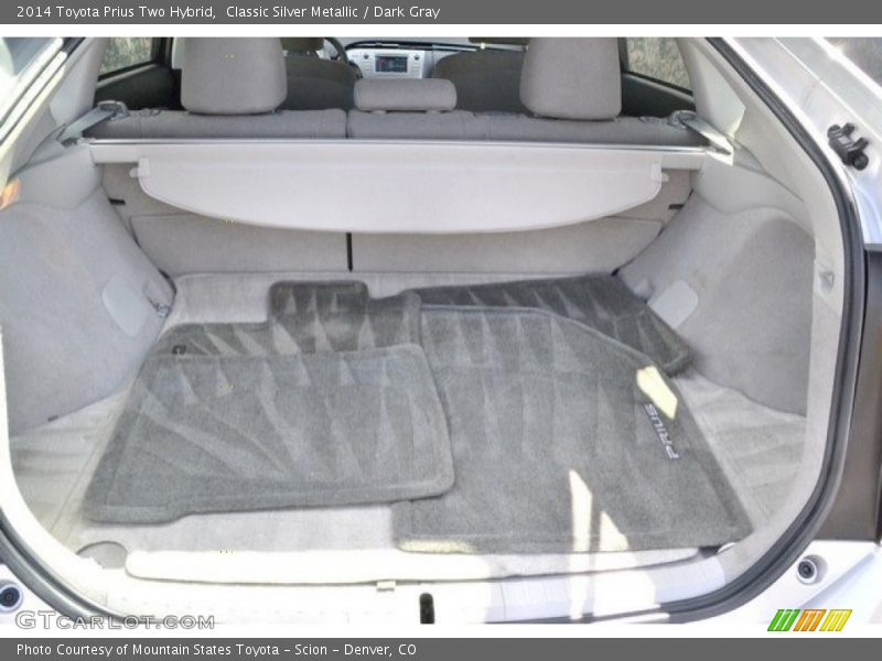 Classic Silver Metallic / Dark Gray 2014 Toyota Prius Two Hybrid
