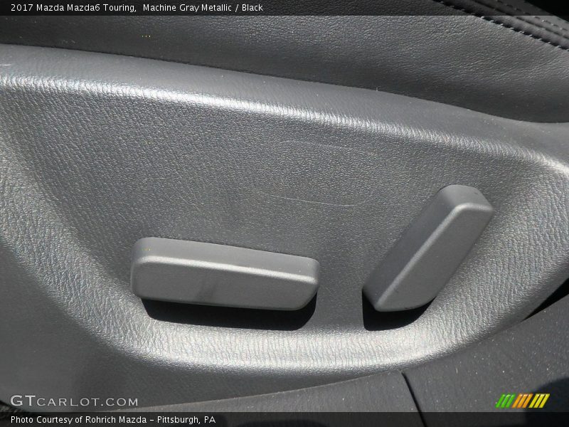 Machine Gray Metallic / Black 2017 Mazda Mazda6 Touring