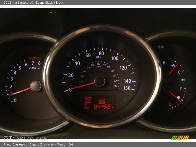 Ebony Black / Black 2013 Kia Sorento LX